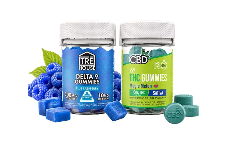 Reading THC gummy labels and product information